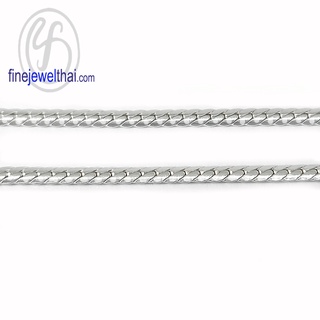 Finejewelthai สร้อย-สร้อยคอ-สร้อยคอเงิน-เงินแท้-Silver-Chain-Necklace-L223700_18