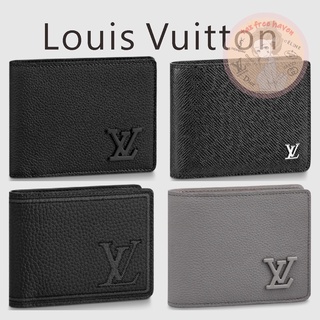 Shopee ราคาต่ำสุด 🔥ของแท้ 100% 🎁Louis Vuitton Brand New LV MULTIPLE Wallet