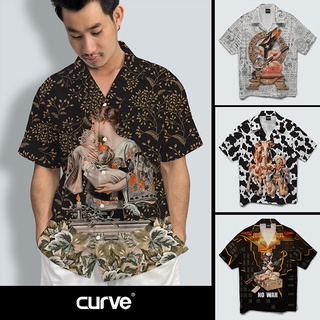 Curve SET81 เสื้อเชิ้ตฮาวายลายเกือบ 3D