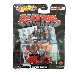 Hot Wheels Premium Marvels Deadpool Scooter