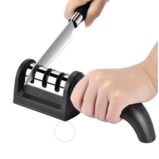 สินค้า ที่ลับมีด 3 ช่อง  Multifunctional hand-held diamond three stage sharpening tool