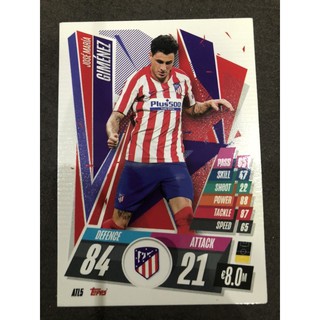 2020-21 Topps UEFA Champions League Match Attax Cards Atletico Madrid