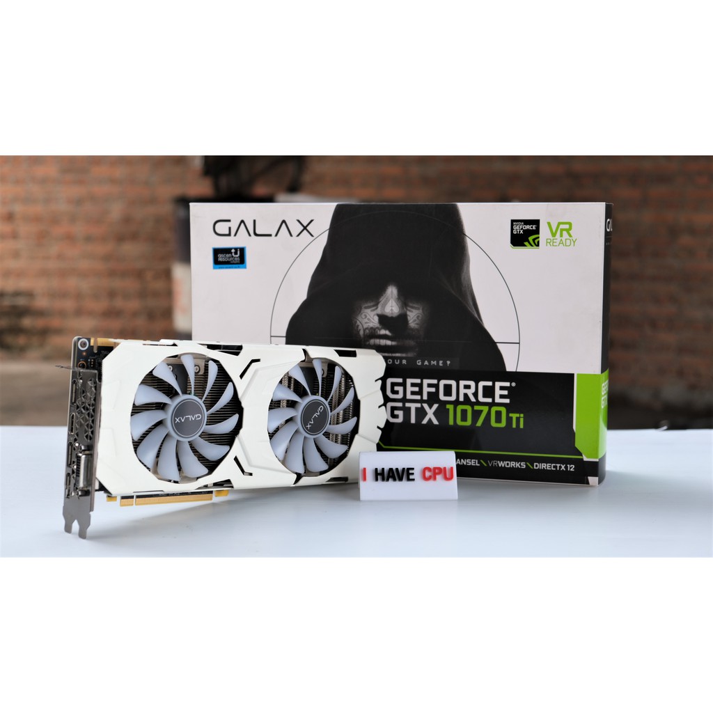 GALAX GTX 1070 Ti EX-SNPR WHITE 8GB | Shopee Thailand
