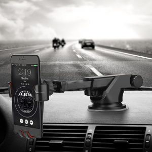 ca26-kingcrab-vehicle-mounted-holder-dashboard-suction-cup-ball-joint-telescopic-clamp-bracket-mobile-phone-stand