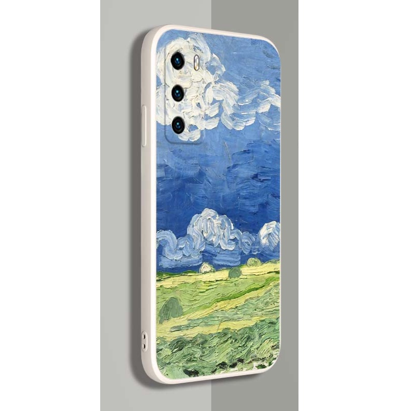 Dmy เคสโทรศัพท์มือถือ ลายภาพวาดสีน้ํามัน สําหรับ huawei P30 Pro P20 ...