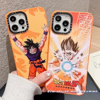 เคสโทรศัพท์มือถือซิลิโคน ผ้าสักหลาด แบบนิ่ม ลาย DragonBall Goku Kamehameha กันกระแทก สําหรับ iPhone 13 12 11 Pro MAX IX XS MAX XR i7 8 Plus