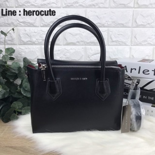 CHARLES &amp; KEITH HANDLE BAG ส่งฟรีEMS