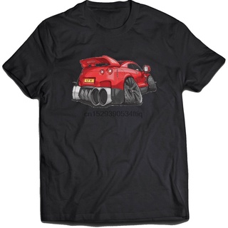 [S-5XL] เสื้อยืด พิมพ์ลาย Nissan GTR Red Kookart 3377 สไตล์คลาสสิก สําหรับผู้ชาย R35