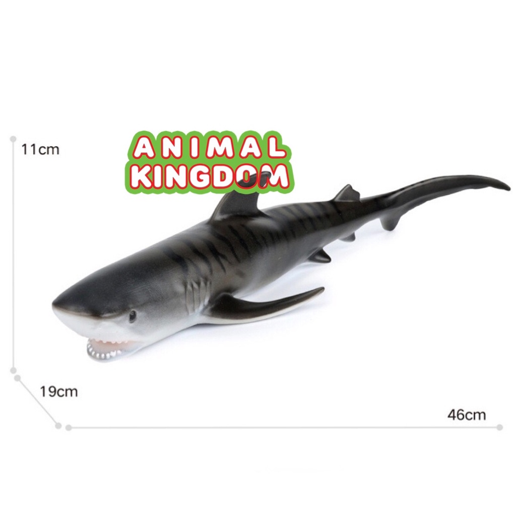 animal-kingdom-โมเดลสัตว์-ฉลามเสือ-ขนาด-41-00-cm-แบนิ่่ม-จากสงขลา