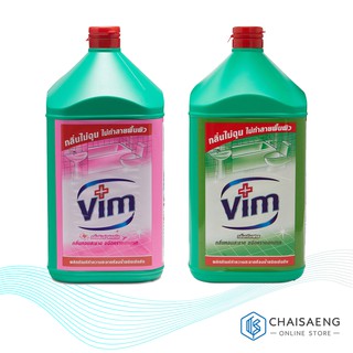 Vim Bathroom Cleaner วิม ผลิตภัณฑ์ทำความสะอาดห้องน้ำชนิดเข้มข้น 3500 มล. (มี 2 กลิน)