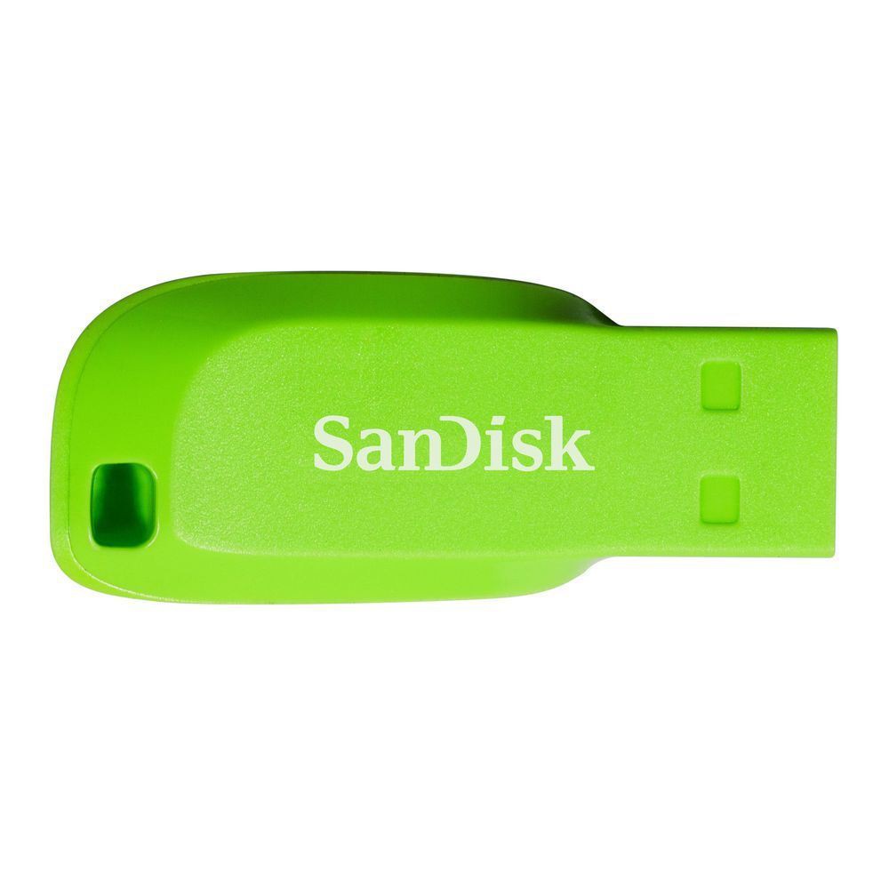 แฟลชไดรฟ์-16gb-sandisk-cruzer-blade-sdcz50c-green-ของแท้