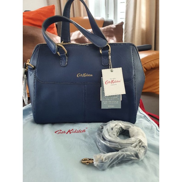 Cath Kidston Henshall Leather Bag Shopee Thailand