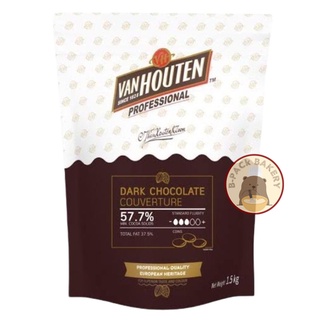 ภาพหน้าปกสินค้า(แวน57.7%  แบ่งขาย500g) แวนฮูเต็น ดาร์ค กูแวร์ตูร์ 57.7% / Van Houten Dark Chocolate Couverture 57.7% ซึ่งคุณอาจชอบราคาและรีวิวของสินค้านี้