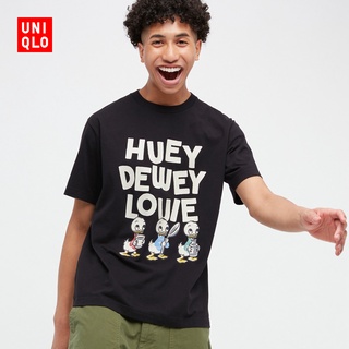 Uniqlo UT เสื้อยืดแขนสั้น พิมพ์ลายดิสนีย์ MFA ARCHIVE แฟชั่นสําหรับผู้ชาย และผู้หญิง 452086