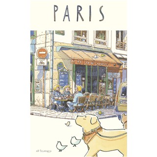 ภาพขนาดย่อของสินค้าหนังสือสเก็ตซ์ท่องเที่ยว "PARIS" Sasi's sketch book 34 Days in Europe การเดินทางของพระจันทร์ 34 วันในยุโรป เล่ม ปารีส