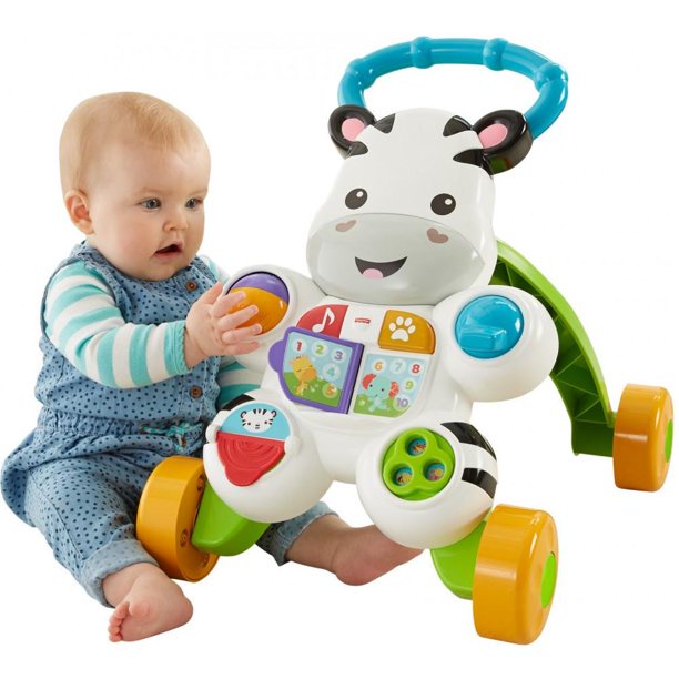 รถผลักเดินม้าลายสุดน่ารัก-fisher-price-รุ่น-learn-with-me-zebra-walker