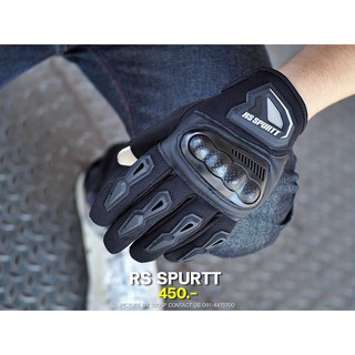 ภาพขนาดย่อของสินค้าถุงมือขับขี่มอเตอร์ไซต์ RS SPURTT RS02