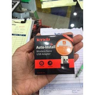 ส่งจากไทย Tenda Nano Wireless USB Adapter Auto Install 150Mbps W311MI พร้อมส่ง