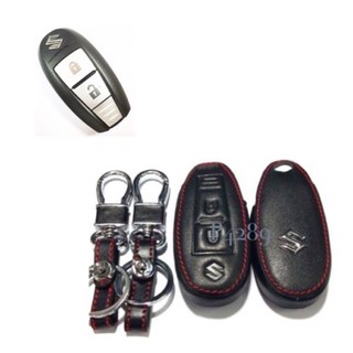 ภาพหน้าปกสินค้าซองหนังหุ้มรีโมทกุญแจสำหรับรถยนต์ ซูซูกิ \" SUZUKI SWIFT \" แบบ สมาทคีย์ ที่เกี่ยวข้อง