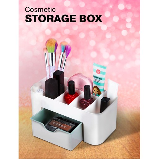 m86-ชั้นวางเครื่องสำอาง-กล่องวางเครื่องสำอาง-ชั้นเก็บของอเนกประสงค์-cosmetic-storage-box-พร้อมส่งจากไทย