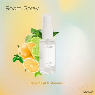 Room Spray ขนาดพกพา สเปรย์น้ำหอม ปรับอากาศ กลิ่น Lime Basil &amp; Mandarin 35 ml น้ำหอมปรับอากาศ น้ำหอมในห้อง กลิ่นแนวอโรม่า