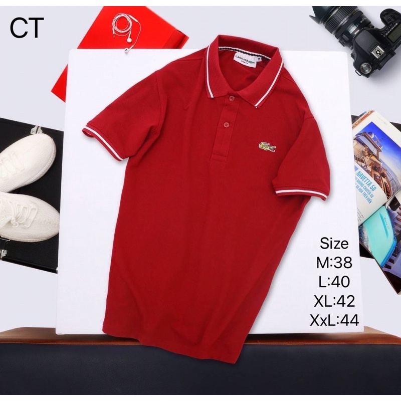 lc-lacoste-เสื้อโปโลแขนสั้นแท้