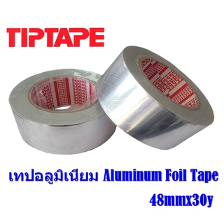 เทปอลูมิเนียมฟอยล์  TIPTAPE ที่เคลือบด้วยกาว 48mmx30y