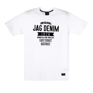 Jag Mens Statement Tee in White