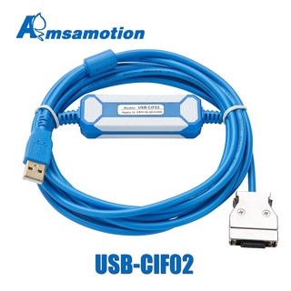 ภาพหน้าปกสินค้าอะแดปเตอร์ USB-CIF02 CIF02 สําหรับ Omron CQM1-CIF02 USB TO RS232 CPM1 CPM1A CPM2A CPM2AH C200HS Series PLC ที่เกี่ยวข้อง