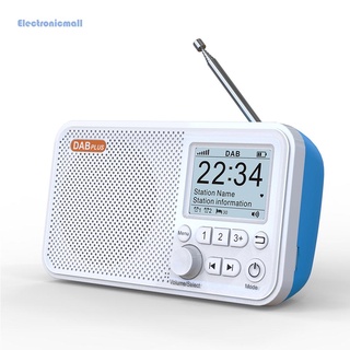 ภาพหน้าปกสินค้าElectronicMall01* C10 2.4 inch Color LCD Screen Alarm Clock DAB DAB+ FM Bluetooth-compatible Radio ที่เกี่ยวข้อง