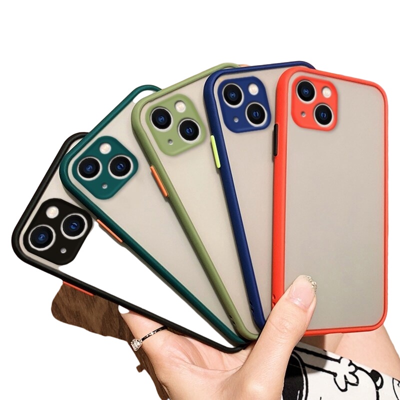 เคสสำหรับไอโฟน13-iphone13pro-iphone13promax-iphone13mini-ขอบนิ่มหลังแข็ง-เคสมือถือ-เคสกันกล้อง