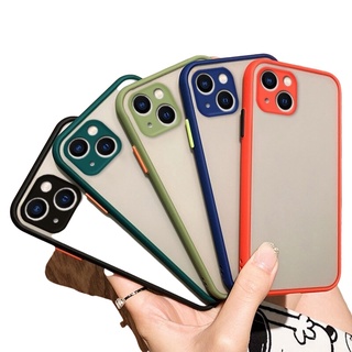 เคสสำหรับไอโฟน13 iPHONE13PRO/iPHONE13PROMAX / iPHONE13MINI ขอบนิ่มหลังแข็ง เคสมือถือ เคสกันกล้อง