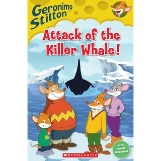 (ศูนย์หนังสือจุฬาฯ) POPCORN READER 2: GERONIMO STILTON: ATTACK OF THE KILLER WHALE (9781407170060)