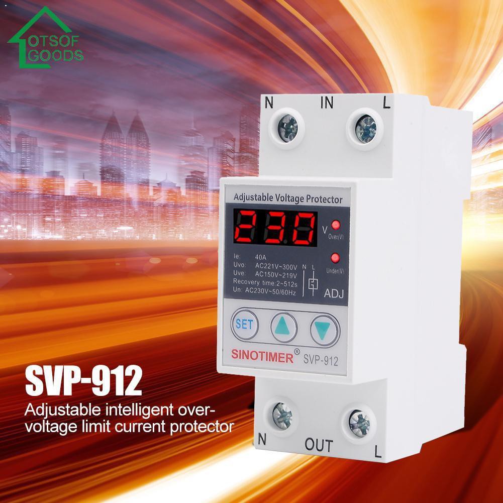 เครื่องรีเลย์svp-912-overvoltage-undervoltage-อุปกรณ์ป้องกันการกระตุ้น-ขายล่วงหน้า