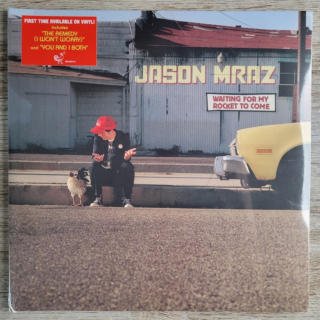 แผ่นเสียง-vinyl-lp-jason-mraz-waiting-for-my-rocket-to-come-ใหม่และซีล-ss