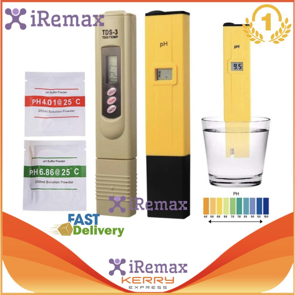 iremax-เครื่องวัดค่า-ph-tds-แบบมืออาชีพพร้อมเครื่องวัดความแม่นยำสูง-0-1-และ-2-ความแม่นยำ-tds-meter-tds-3-ph-009