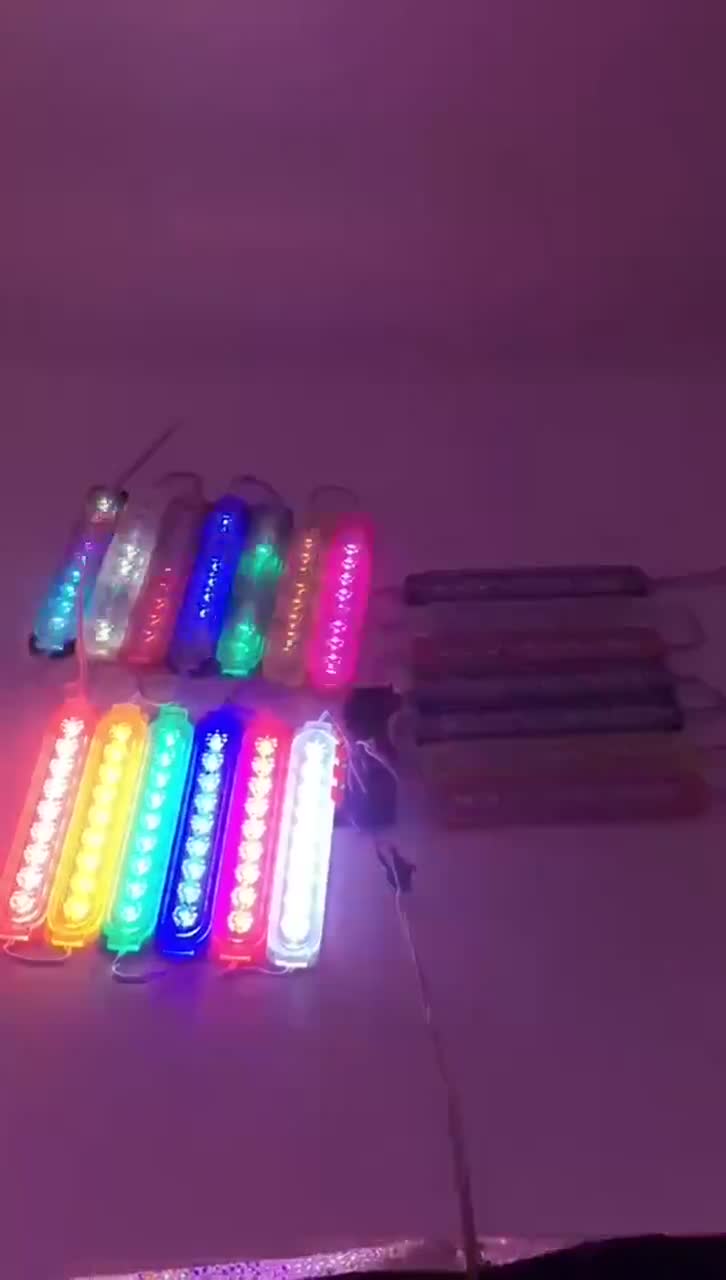 ไฟ-led-module-9led-24v-รถใหญ่-หกล้อ-สิบล้อ-มี7สีให้เลือก-10ชิ้น-1แผง