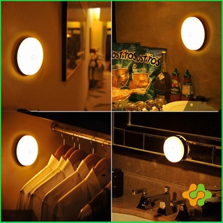 Arleen โคมไฟหัวเตียง 0.6w LED โคมไฟ ยึดผนังด้วยแม่เหล็ก ชาร์จ LED Button night light