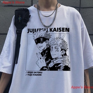 Appes Store New เสื้อยืดฤดูร้อน Cool Unisex ผู้หญิง TShirt Kaisen Yuji Itadori Harajuku Jujutsu แขนสั้น T เสื้อ Anime F