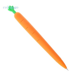 Colo 0.5 มม. Kawaii แครอท ดินสอกด ปากกาอัตโนมัติ อุปกรณ์การเรียน เครื่องเขียน