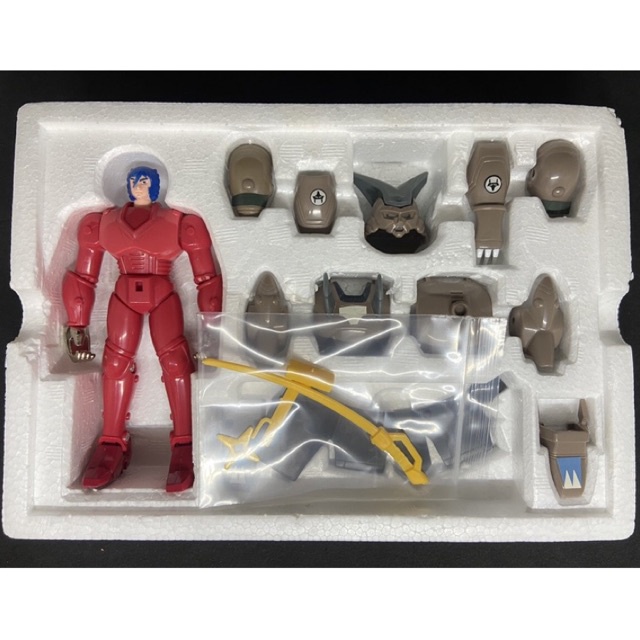 Figurine Takara 1988 – Samurai Troopers / Ronin Warriors – Anubis Obscuror (complet)