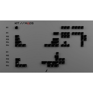 Geekark PBT Triangle Bundle - Black Sets (Brand new/ Never mounted ...