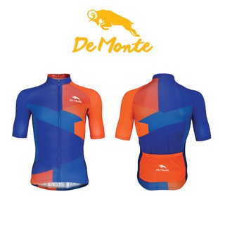 Demonte cycling เสื้อจักรยาน DE061 Layer blue สำหรับผู้ชาย เนื้อผ้า Microflex Super lightweight