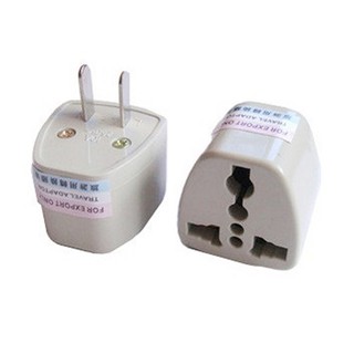 ★ Universal Travel AC Wall Power Adapter China and UK Plug to US Plug Socket