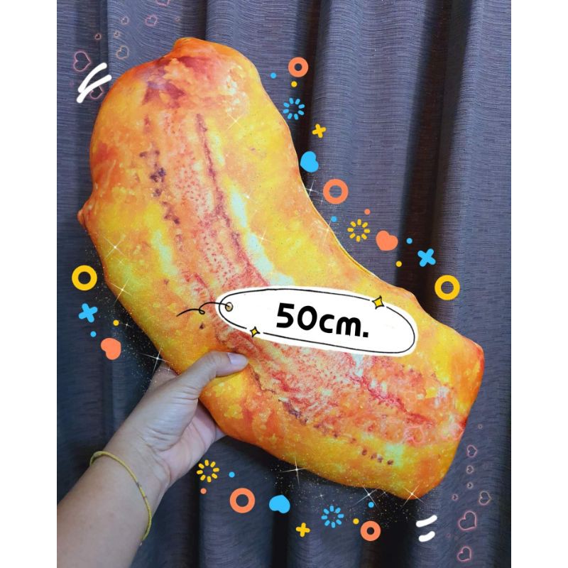 หมอนกล้วยแขก-ของกินยอดฮิตประจำซอย-ขนาด-50ซม