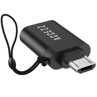 Accezz อะแดปเตอร์ USB OTG Micro ตัวผู้ เป็น USB3.0 สําหรับ Samsung Xiaomi Android Data Sync เป็นแฟลชไดรฟ์ ตัวเชื่อมต่อเมาส์