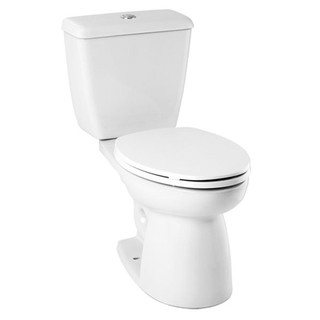 Sanitary ware 2-PIECE TOILET KARAT K-45535X-S-WK 3.75LITRE WHITE sanitary ware toilet สุขภัณฑ์นั่งราบ สุขภัณฑ์ 2 ชิ้น KA