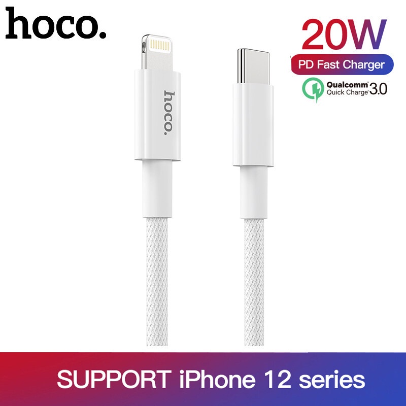 Hoco X56 สาย USB C เป็น iP เข้ากันได้กับ iP PD 20W สําหรับสาย iP ชาร์จเร็วสําหรับสายชาร์จเร็ว