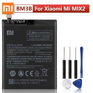 แบตเตอรี่ Xiaomi MIX2 MIX 2 BM3B Authentic โทรศัพท์แบตเตอรี่ 3400mAh