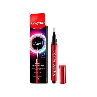 ปากกาฟอกฟันขาว คอลเกต อ๊อพติค ไวท์ โอทู ทีธ ไวท์เทนนิ่ง เพ็น Colgate Optic White O2 Teeth Whitening Pen